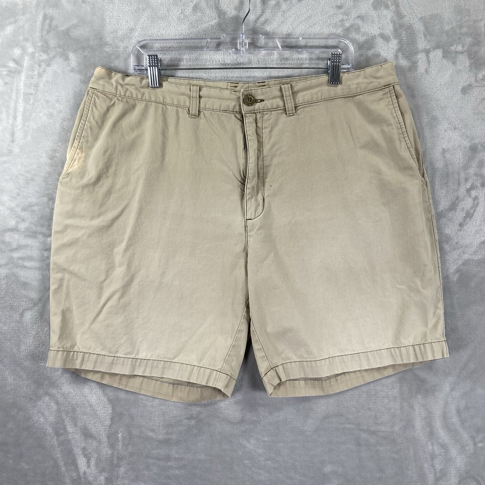 Patagonia Shorts men's 38 Canvas All Wear Chino 7.5" Inseam Organic Cotton Beige